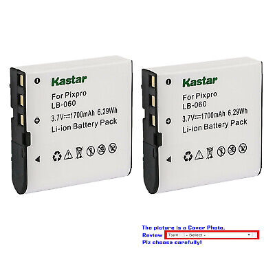 Kastar Replacement Battery Pack for CA-NP40 CANP40 CA-MP40 D-CNP40-Y DB-CANP40