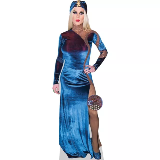 Katya (Blue Dress) Mini Size Cutout