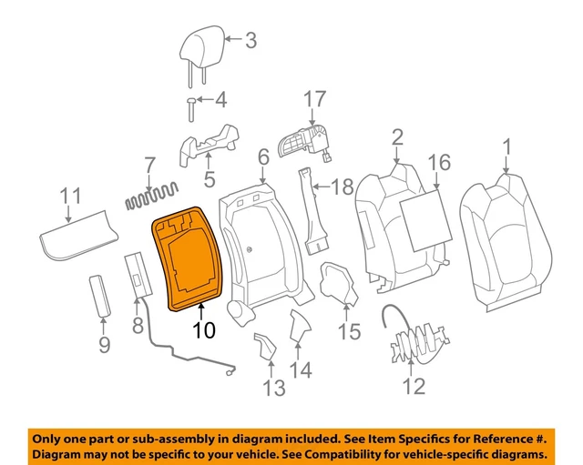 GM OEM Avant Seat-Seat Arrière Panneau Bord 20845937