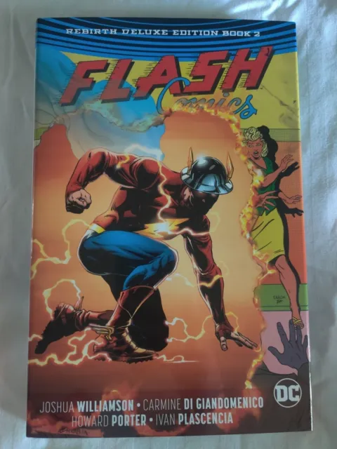 The Flash: The Rebirth Deluxe Edition Book 2 HC DC Comics Graphic Novel