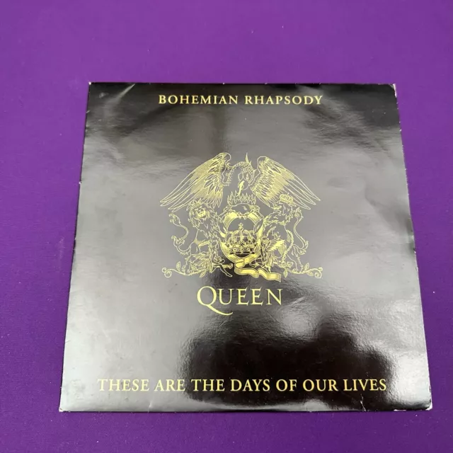 Queen Bohemian Rhapsody 1991 UK 7" Vinyl Single These Are The Days Of Our Lives