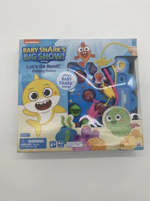 BABY SHARKS BIG Show Lets Go Hunt! Fishing Game BRAND NEW $24.11