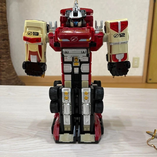 Figurine Bandai Power Rangers Operation Overdrive – Boukenger DX GoGo Drill Zord