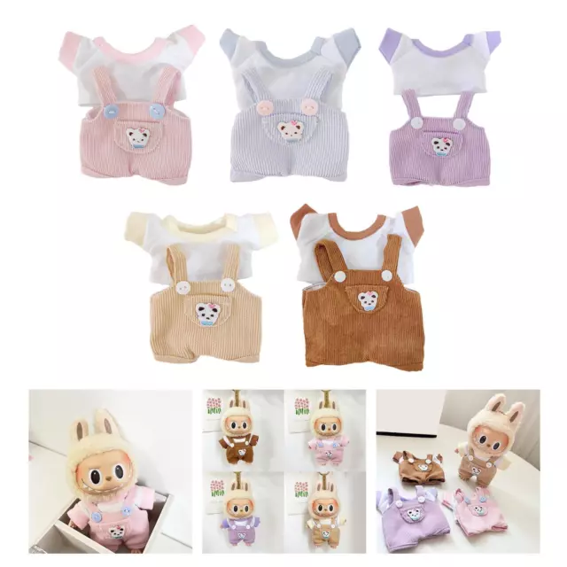 2 stück Puppen Kleidung Outfits für 17cm Puppen Mädchen Puppen Neue Jahr