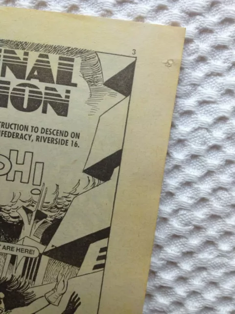 Vintage Starblazer Comic No 169 - The Final Sanction - Sci Fi Adventure 3