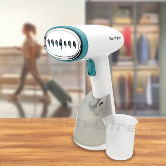 Bertelin Handheld Garment Clothes Steamer Portable Travel Steam Iron Sanitiser