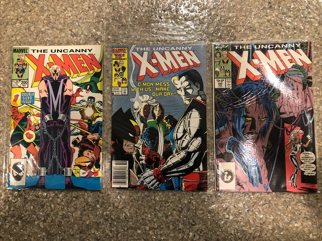 Uncanny X-men LOt X-men 200 X-men 210 X-men 220 Marauders Cameo Fenris Magneto