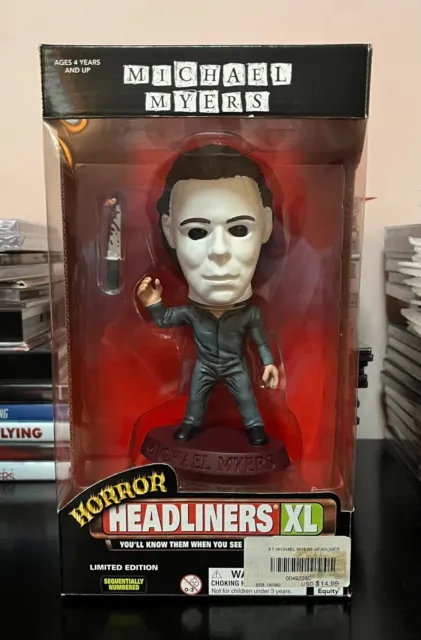 Michael Myers Halloween Horror Headliners XL figure statue with COA 1999 Loomis