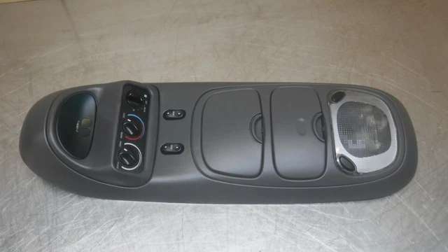 FORD EXCURSION OVERHEAD Top Roof Console Map Light Display DARK Grey ...