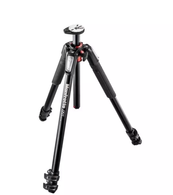 Manfrotto 055 Aluminium 3-section Tripod with Horizontal Column (MT055XPRO3)