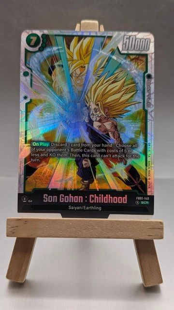 DRAGON BALL FUSION World FB01-140 Son Gohan SCR enfance éveillé pouls