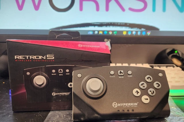 HYPERKIN RETRON 5, Bluetooth Wireless Controller, Black $30.00 - PicClick