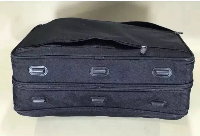 Used Dakota by Tumi Black 22” Exp Carry On Garment Bag Overnighter Briefcase 11
