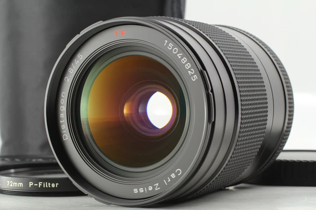 [Beste Mint / Hülle ] Contax Carl Zeiss Distagon T 45mm f2.8 Objektiv für 645
