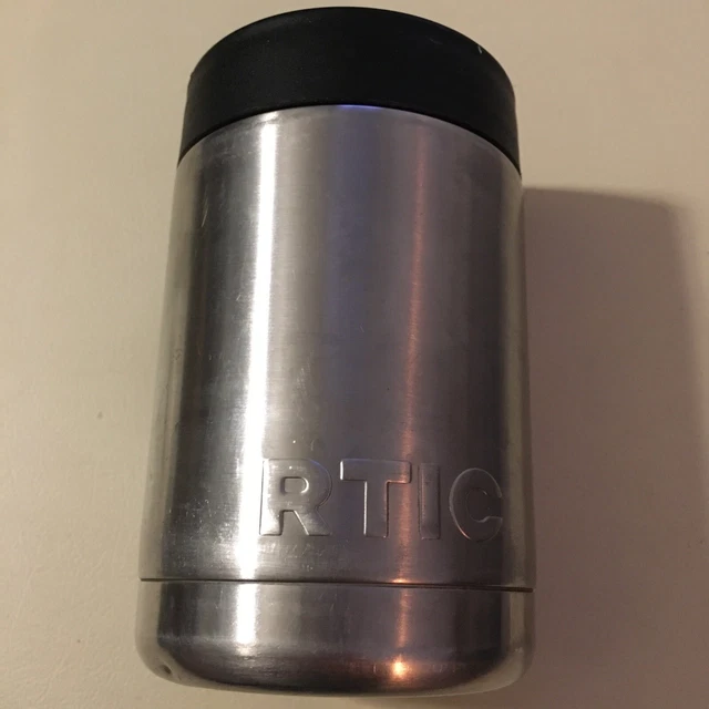 RTIC Can Cooler 12oz, Koozie Vacuum Insulated - Stainless Steel