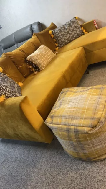 Mustard Sofa Bed