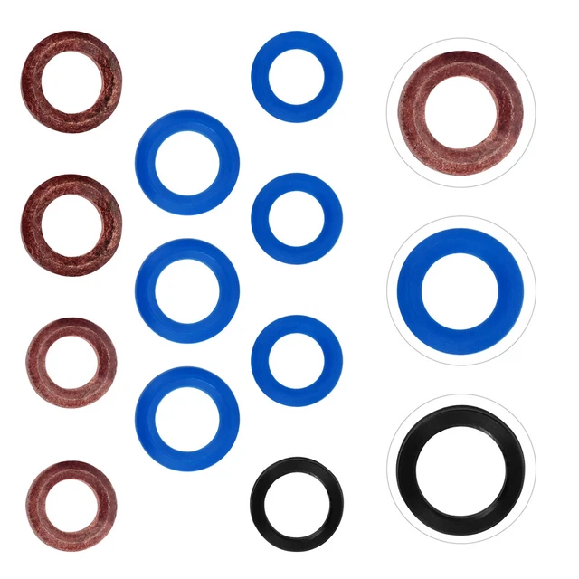 O-Rings In Fluoro Gomma 22x18x2mm - Guarnizioni Resistenti Per Idraulica E Auto - Foto 2