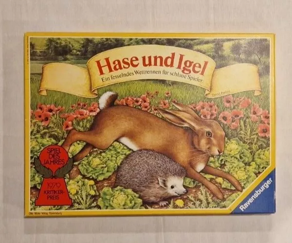 Ravensburger Hase und Igel - Spiel des Jahres 1979 - ab 8 Jahre, vollständig!