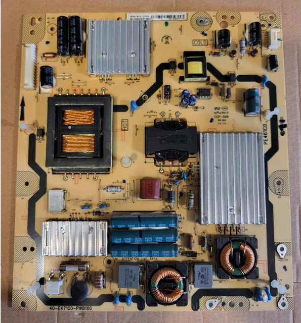 PIECES DETACHEES: Carte d'alimentation Tv Thomson 55UV6206W 40-L141H4-PWG1CG 08-L141HA2-PW220AB - D'occasion en très bon état