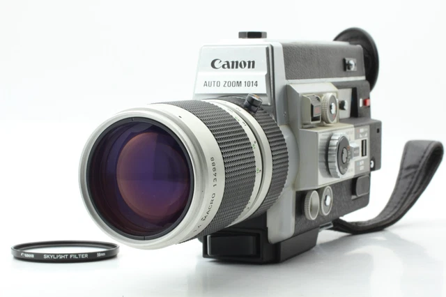 【As-Is】Canon Auto Zoom 1014 Electronic super8 Movie Camera From JAPAN