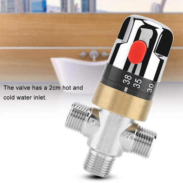 BATHTUB THERMOSTATIC MIXING Valve Water Temperature Pipe Thermostat