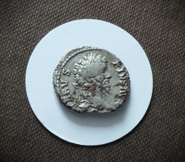 RARE DOUBLE HEAD Fouree Septimius Severus & Caracalla Silver Denarius £ ...