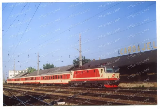 PE Foto Eisenbahn ÖBB BBÖ E-Lok Elektrolok 1044.501 b. Matzleinsdorf 7/92 (A782)
