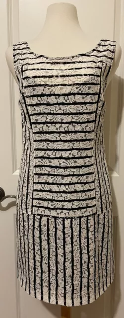 Plenty By Tracy Reese Directional Lace Shift Dress- Sz 10- BEAUTIFUL-NWT~ 3