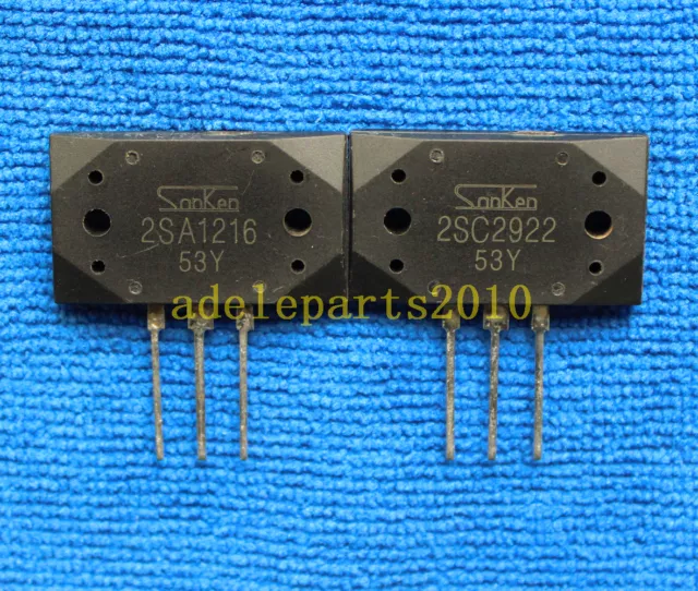 5pairs 2SA1216-Y/2SC2922-Y 2SA1216/2SC2922 Transistor SANKEN MT-200