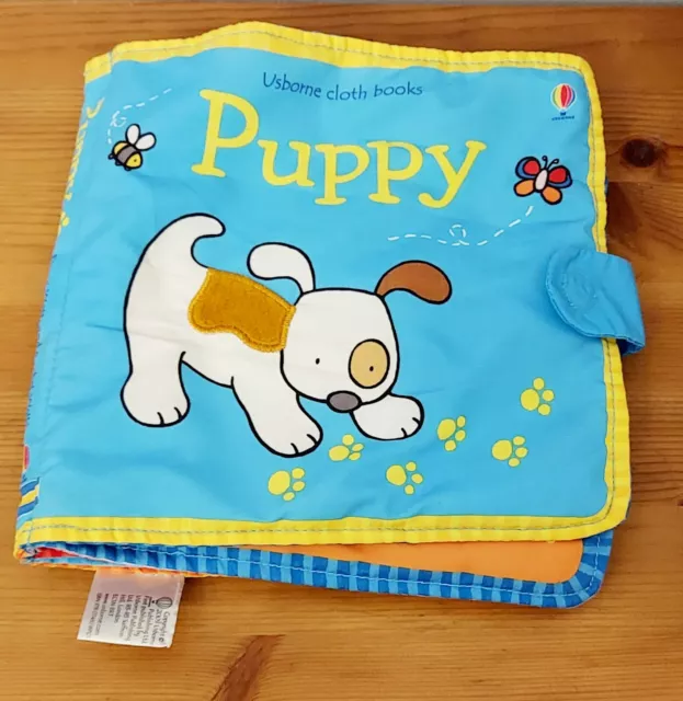 Puppy Usborne Cloth Book 2009 - Rare