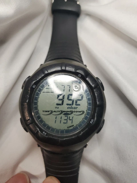 Cinturino Di Ricambio In Silicone Morbido Per Suunto 9 E Suunto 9 Baro, Con Fori D'Aria, Acciaio Inox