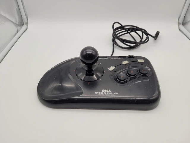 Joystick Sega Arcade Power Stick 1 Officiel Megadrive Pal Euro Mk-1655-50 Works!