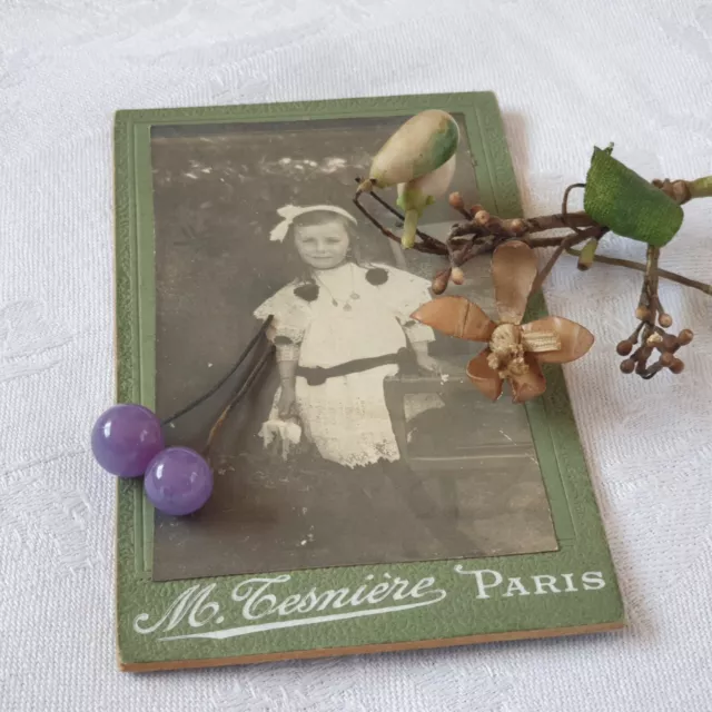 Boucles d'oreilles anciennes poupée ancienne Jumeau Gaultier Steiner Eden bébé