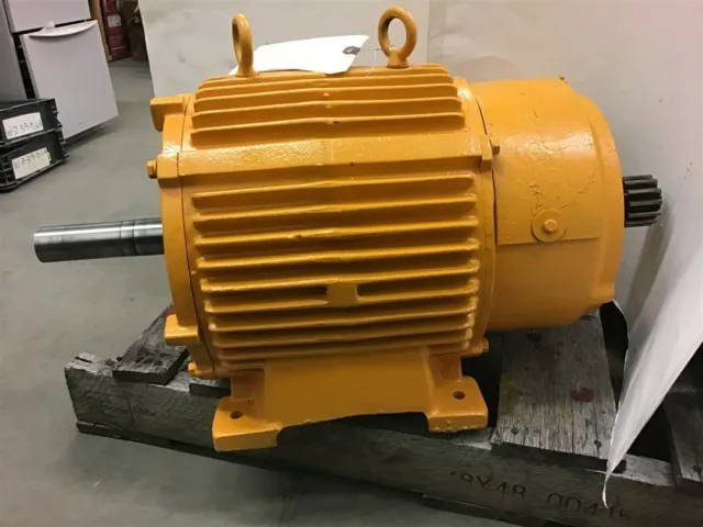 Harnischfeger Wound Rotor Motor 10 hp 230/460 Volts 1135 Rpm 6P TENV 3 Phase