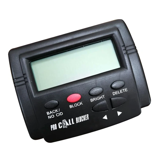 BRONDI MERLINO Identificateur D'appel – Afficheur RJ-11 – Bleu – Ouvert Jamais Utilisé