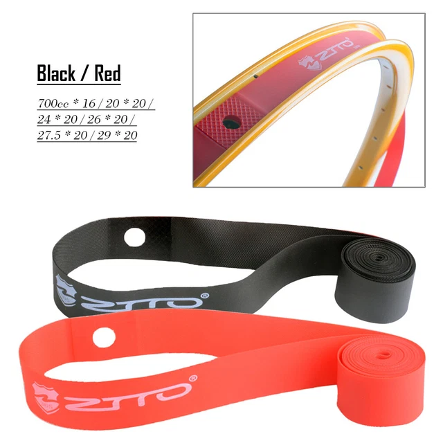 ZTTO Rim Liner Bicycle Tire Mountain Road Bike 700c/20/24/26/27.5 PVC Tape Pad