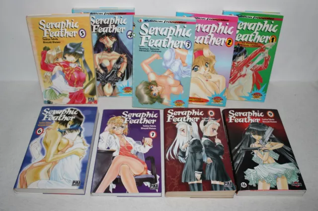 Manga - Lot Seraphic Feather : intégrale - Volumes 1 à 9 / VF , TBE .