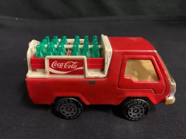 Buddy L Coca Cola  Delivery Truck With Coke Bottles Made In Japan Vintage 1982