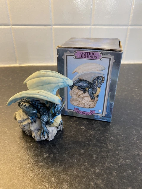 Gothic Legends by Salco 3D Dragon Small Ornament New Boxed