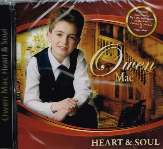 OWEN MAC Brand New CD "HEART & SOUL"  - IRISH COUNTRY