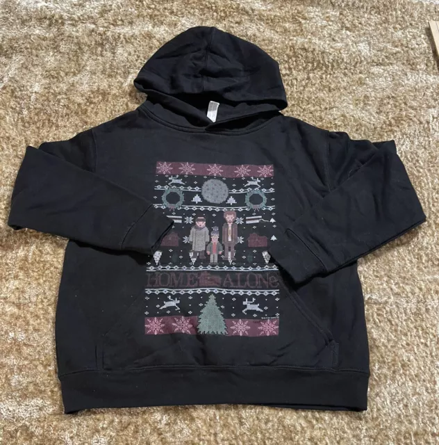 Home Alone Ugly Christmas Sweater Filthy Animal Youth Medium Kevin Wet Bandits