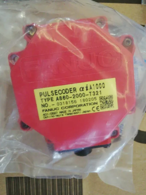 One FANUC A860-2000-T321 Pulse Coder Encoder A8602000T321 New Fast Shipping