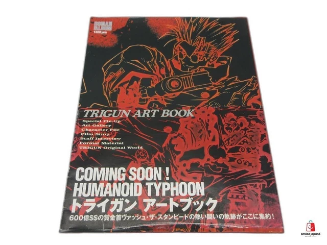 TRIGUN ART BOOK Romantic Album With Poster Trigun Art Book