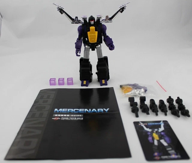 Shrapnel Fan TRANSFORMERS FANS TOYS FT-13 Mercenary Masterpiece Shrapnel - Loose ...