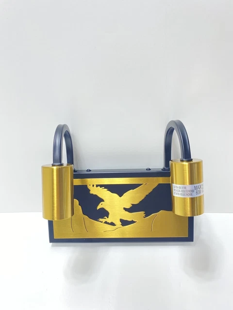 Modern Farmhouse 2 Light Vanity Wall Bathroom Light Eagle / Brand New No Box