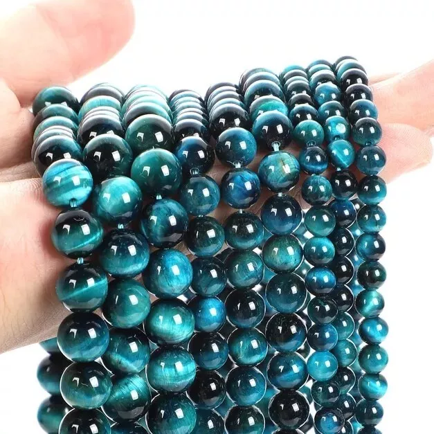 Gemstone Beads For Jewellery Making 12/10/8/6/4mm Loose Stone Beads