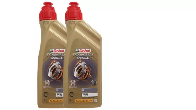 Castrol Syntrans FE 75W Getriebeöl APi GL-4 2x1 Liter  Ford, Volvo, Toyota