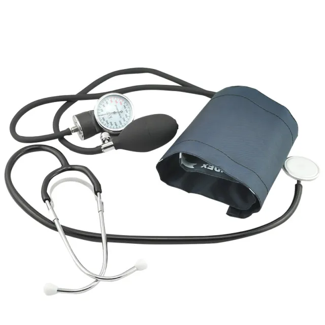 Portable Preciseness Blood Pressure Cuff Monitor Stethoscope Set Hospital Home