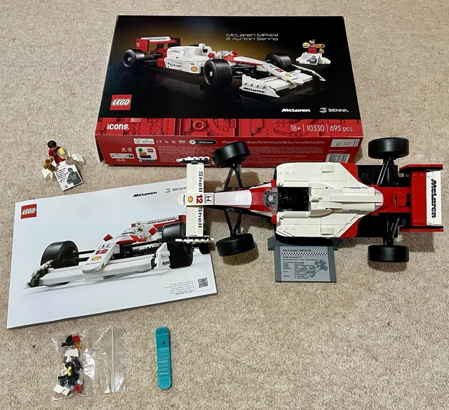 LEGO ICONS: MCLAREN Mp4/4 & Ayrton Senna (10330) £34.00 - PicClick UK