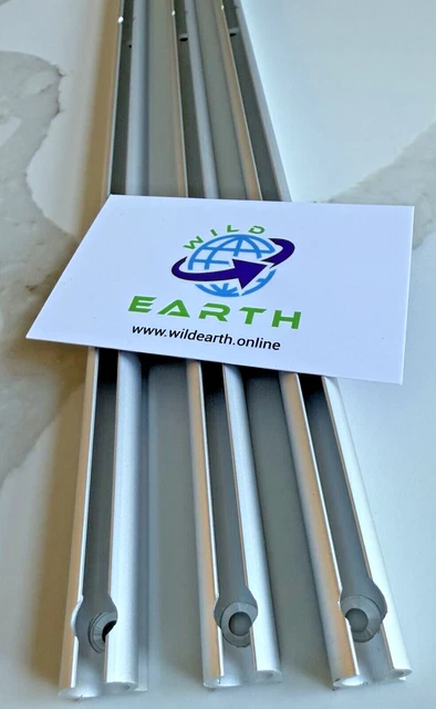 LeisureWize Awning Rail – 3m X 1.2m Cord Channel For Campervan / Caravan / Motorhome